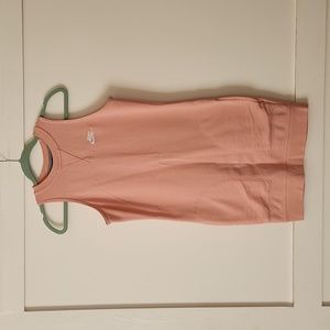 Neon Apricot Nike Tennis Dress with Pockets XS